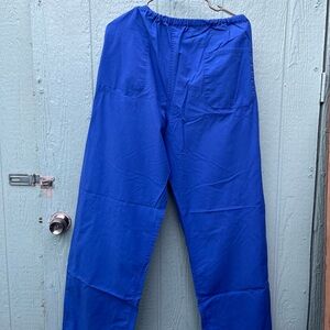 Blue Cotton Scrub suit pants